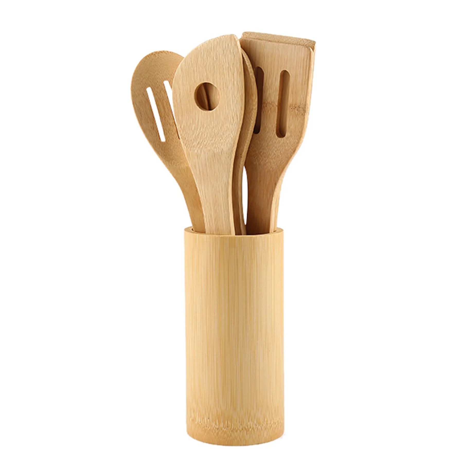 Bamboo Kitchen Utensils Eight-Piece Set 2
