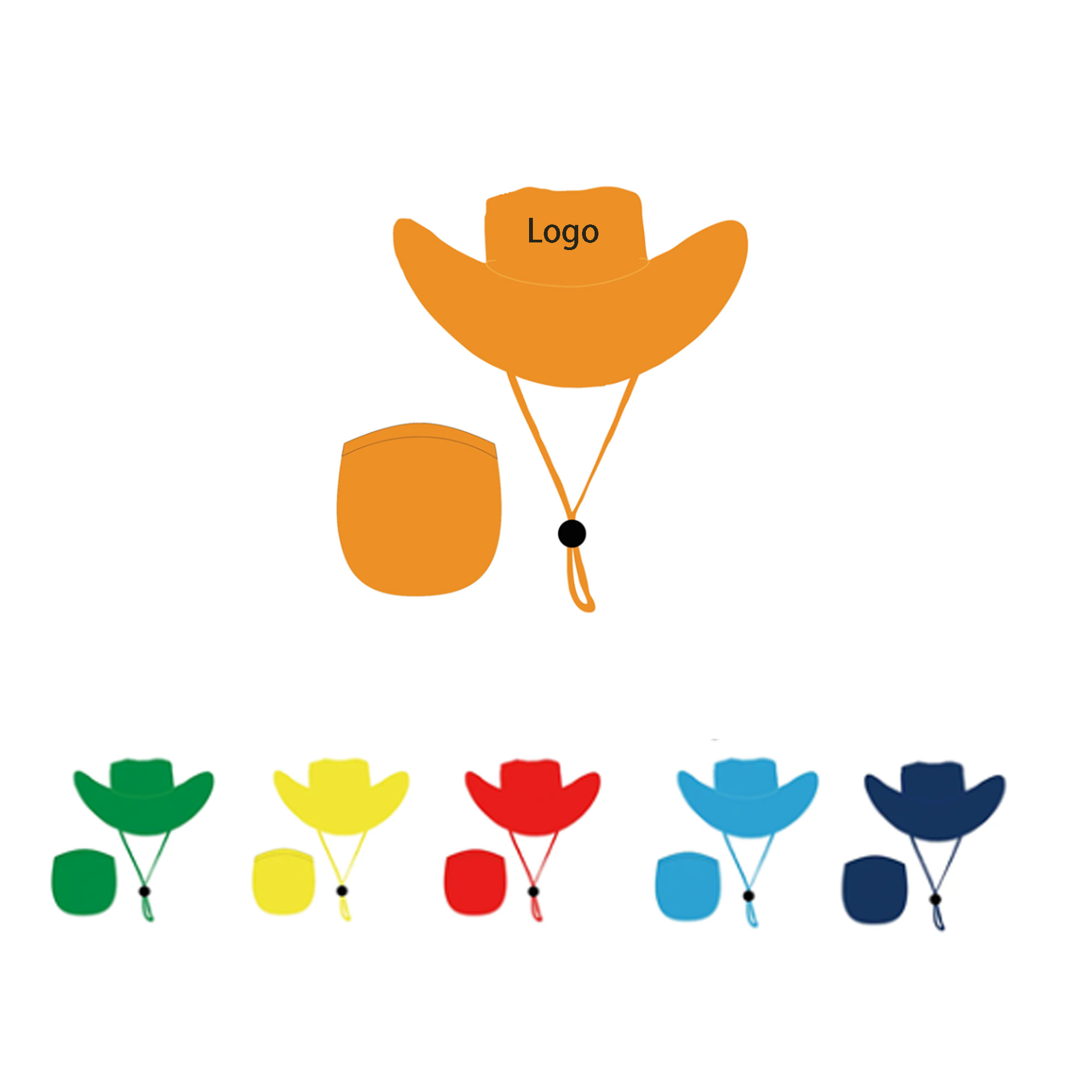 Cowboy Hat with Pouch 2