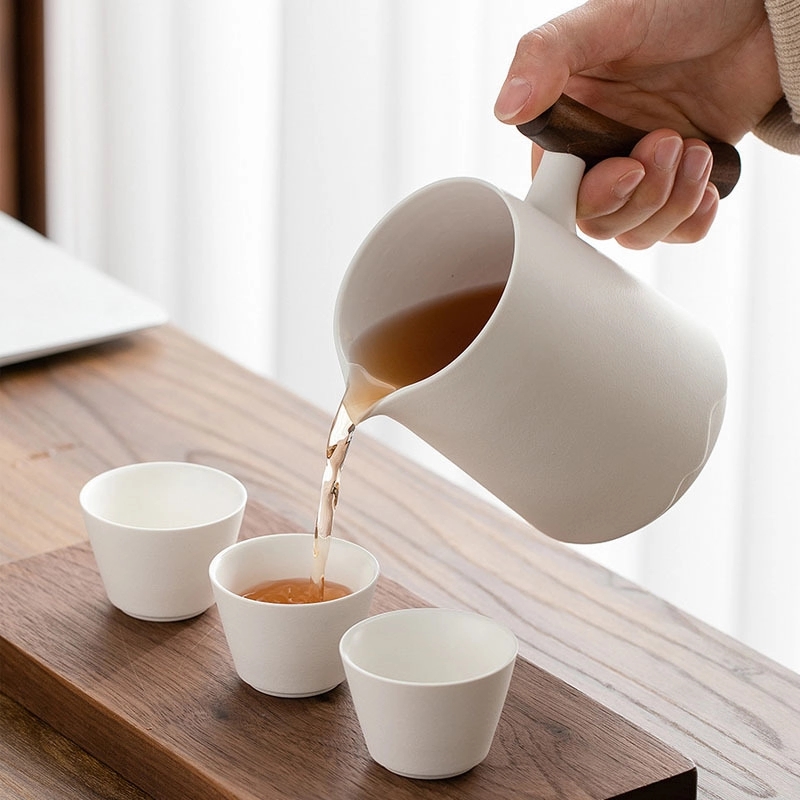 Custom Travel Tea Set With Handbag 5