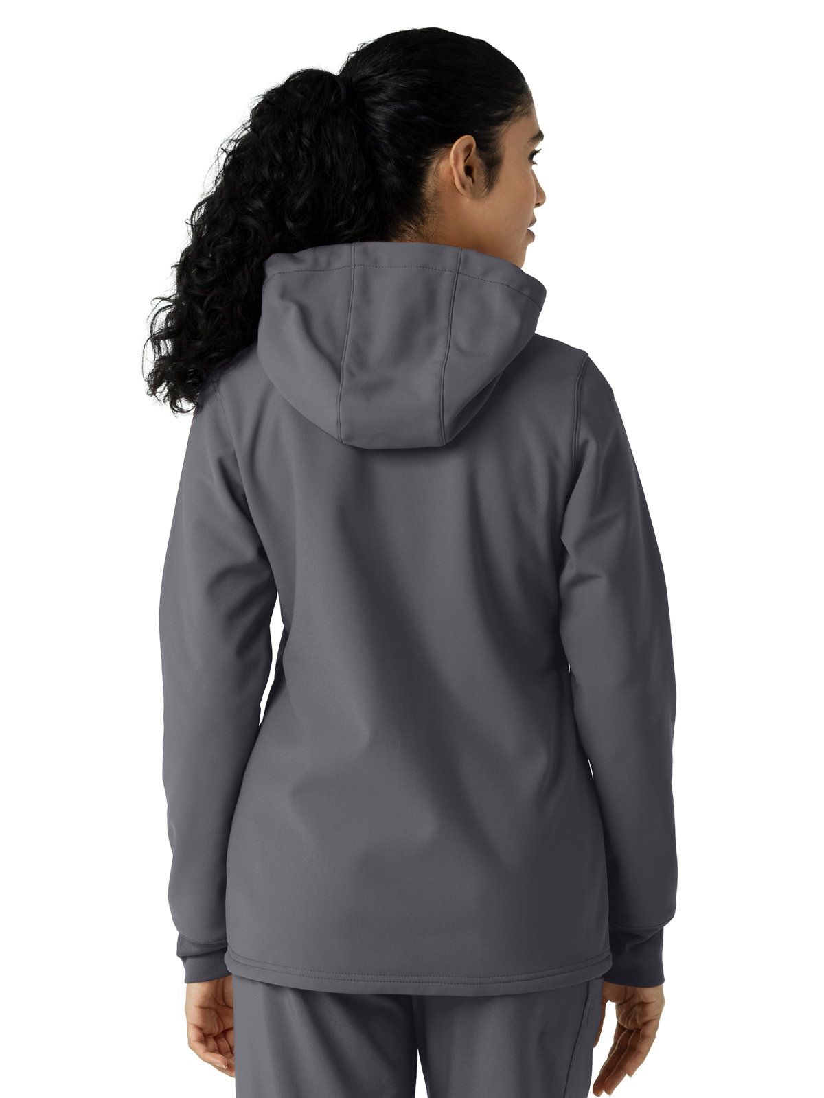 Carhartt Scrubs - Performance Layers - Women's Four-Pocket Bonded Fleece Hoodie 16
