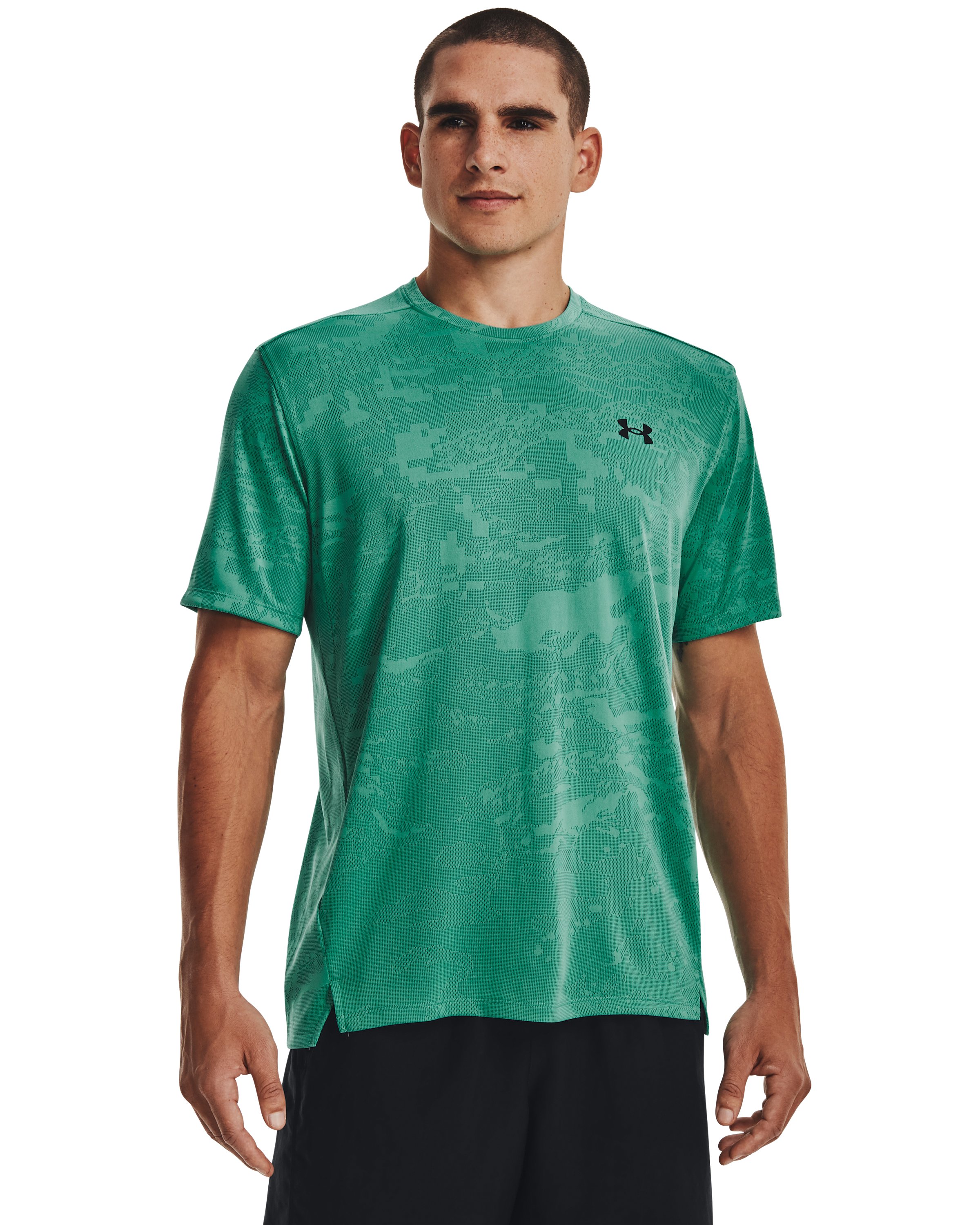 UA Tech Vent Jacquard Men's Short Sleeve 13