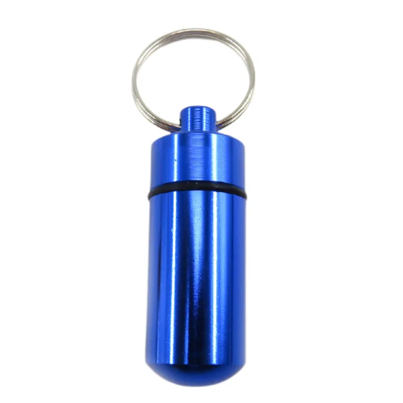 Mini Pill Holder Keychain Container 6