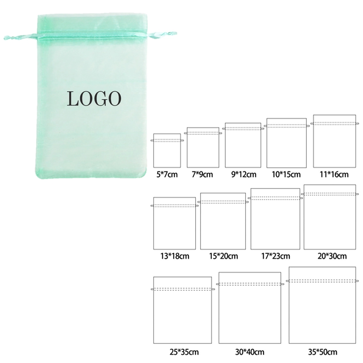 Drawstring Organza Bags Gift Favor Bags 2