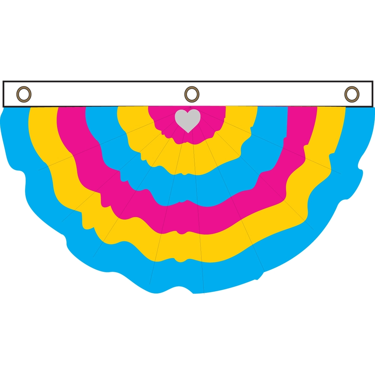 Panromantic Pleated Full Fan 2