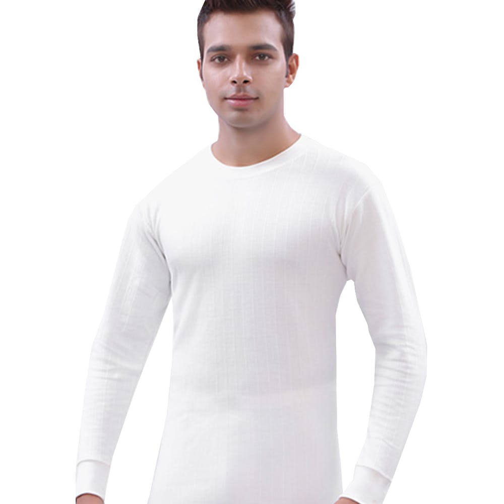 Men's Thermal Tops - White XL 1