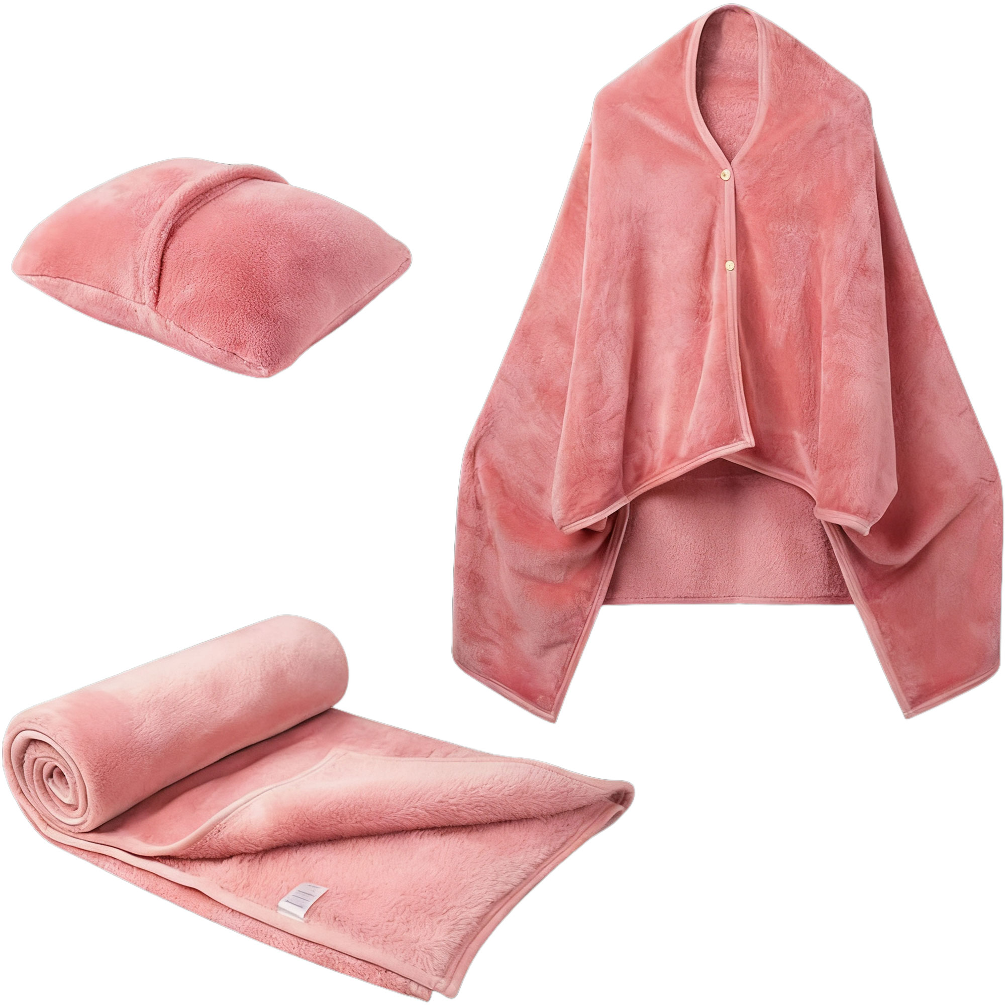 Multifunctional Compact Airplane Blanket 5