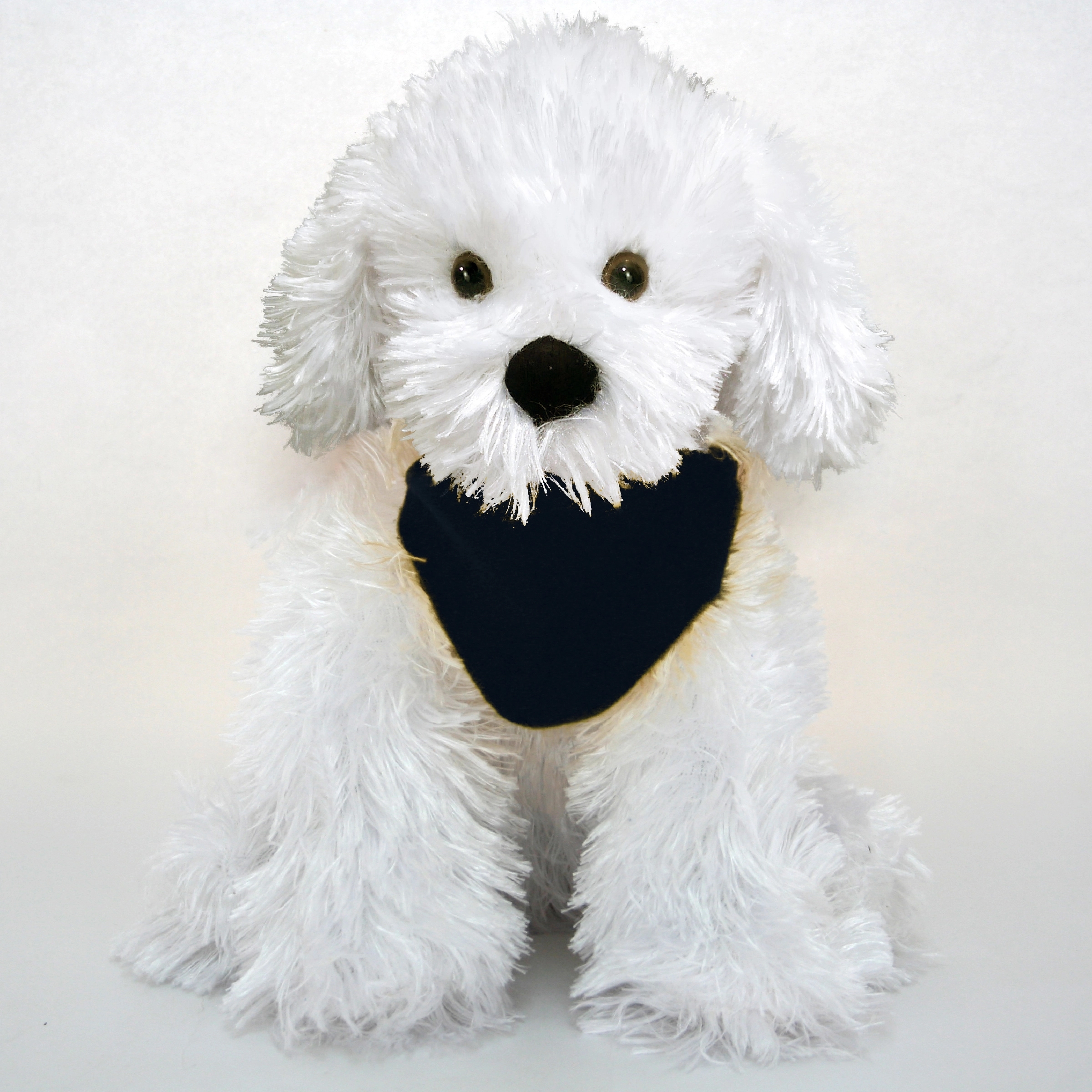 9" White Shaggy Dog 9
