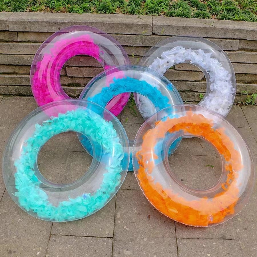 Inflatable Transparent Swimming Ring 2