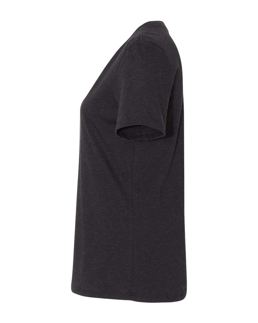 Women's Relaxed Heather CVC V-Neck Tee - 6405CVC 70