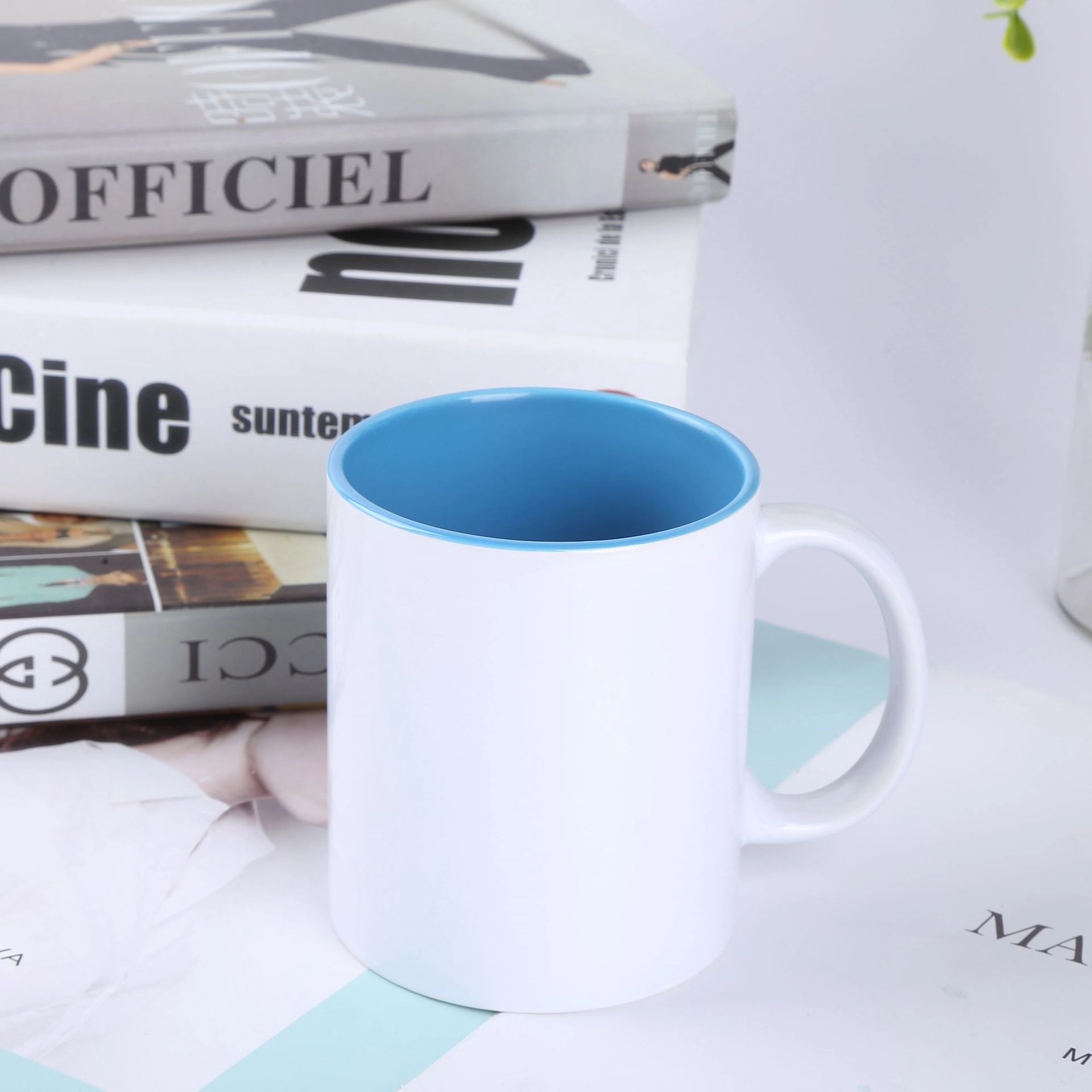 Custom 12 Oz Ceramic Mug Coffee Cup 6