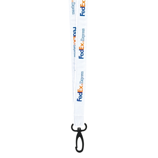 3/4" High Detail Woven Lanyard 3