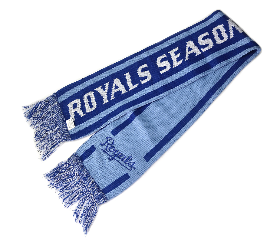 Double-Layered Knitted Acrylic Scarf with Tassel 1