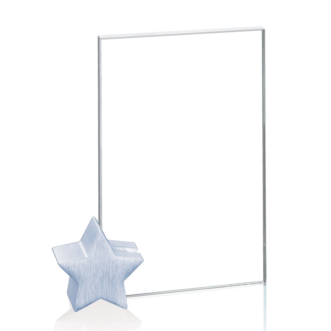 Bermuda VividPrint™ Award - Starfire/Chrome Star 14