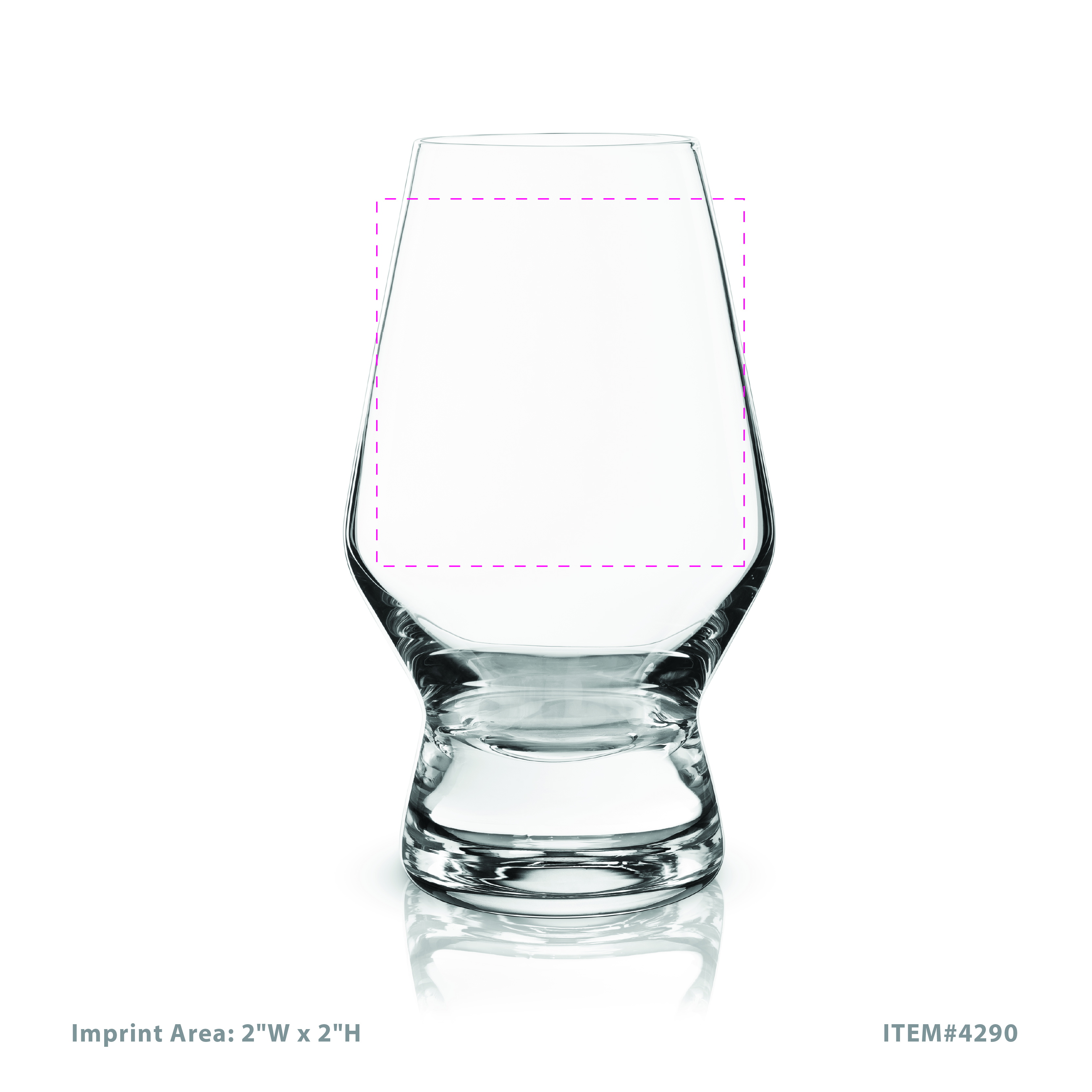 Viski® Raye Footed Crystal Scotch Glass, set of 2 10
