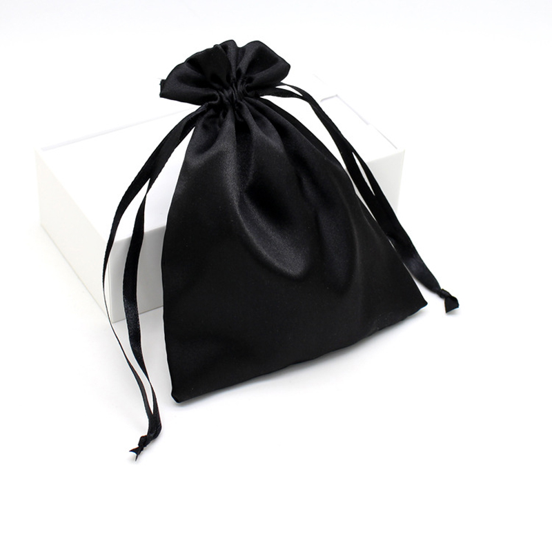 Satin Cinch Drawstring Wedding Favor Candy Gift Bag 12
