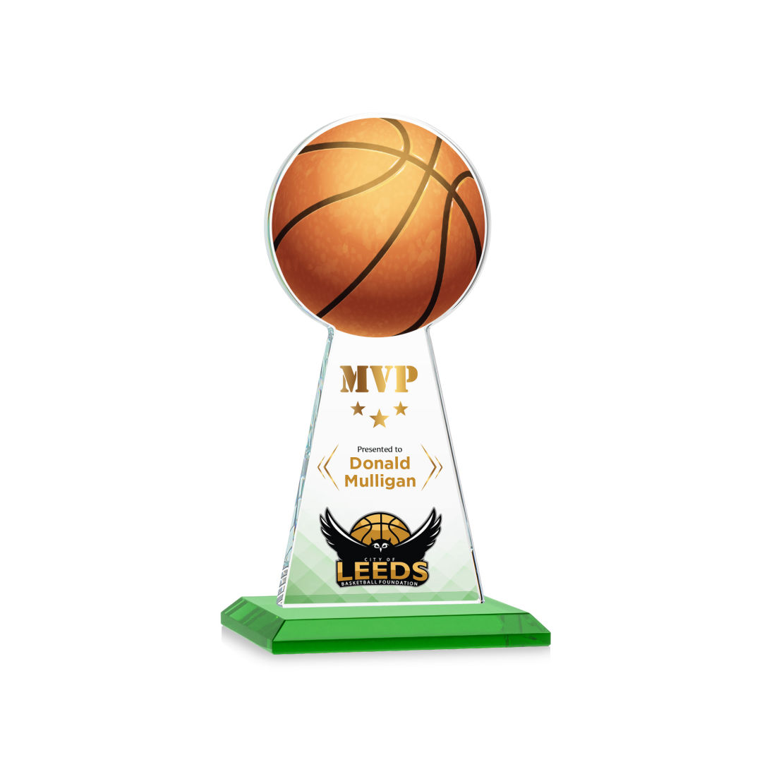 Edenwood Basketball VividPrint™ Award - Green 5