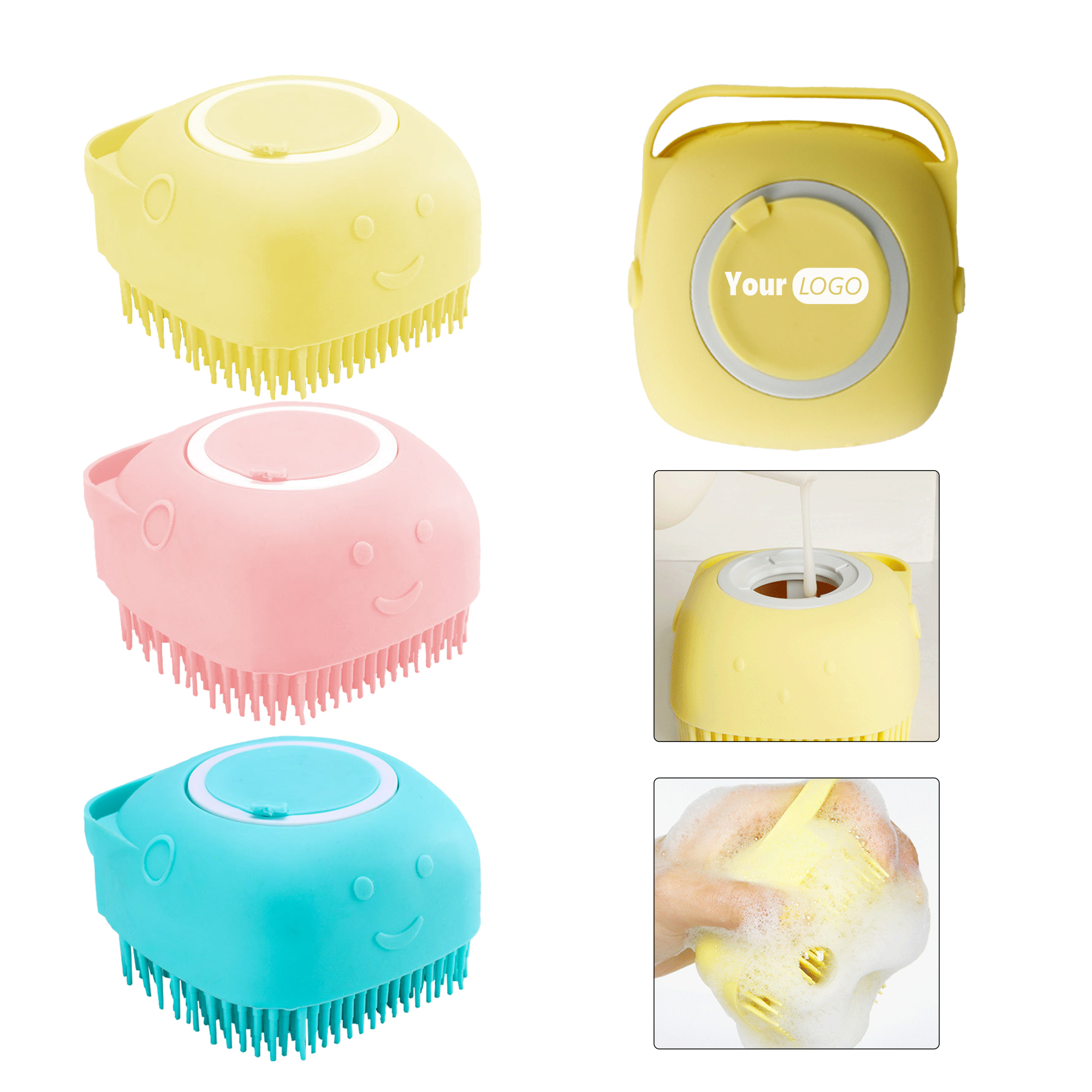 Silicone Pet Bath Brush 6