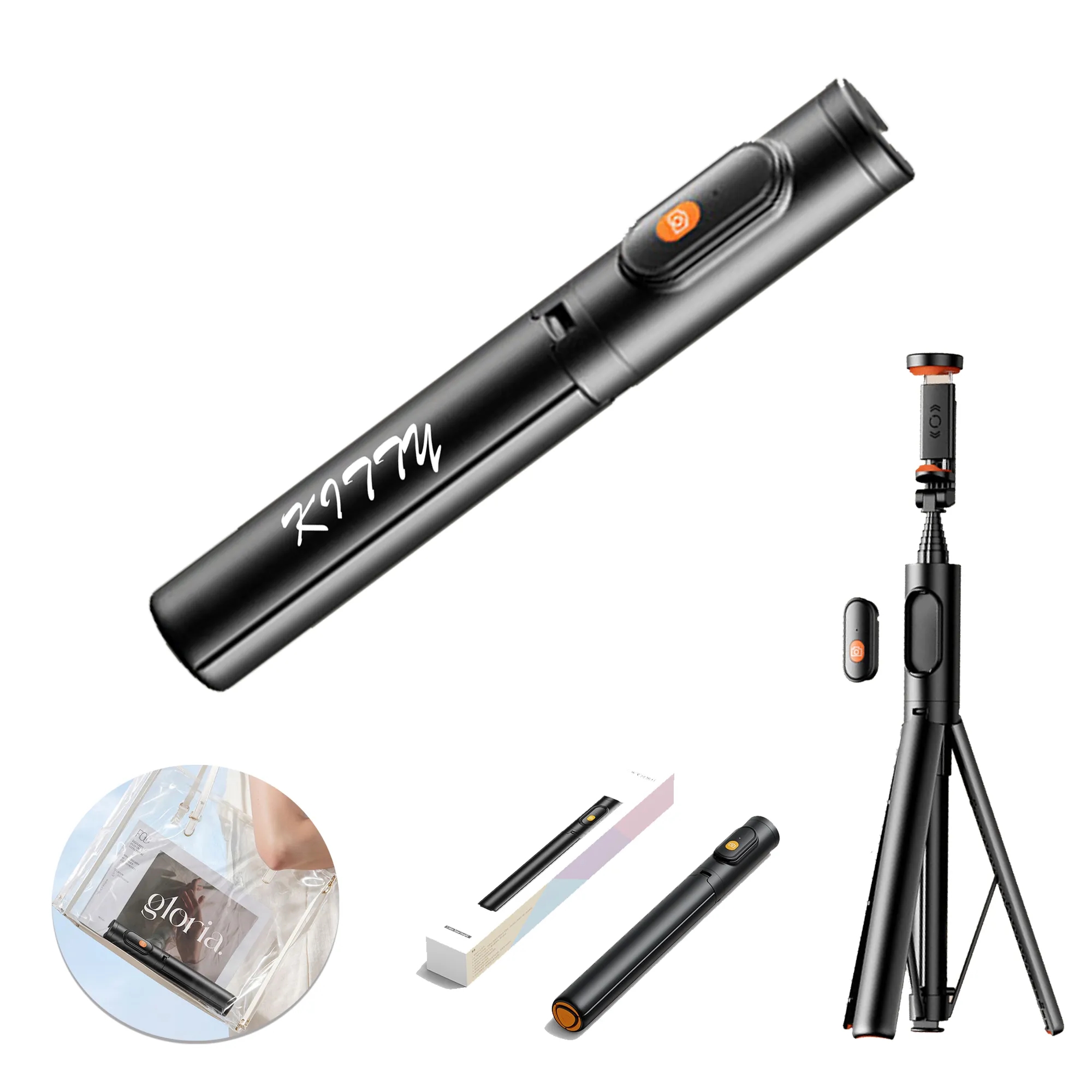 Toss-Stick Selfie Stick Tripod