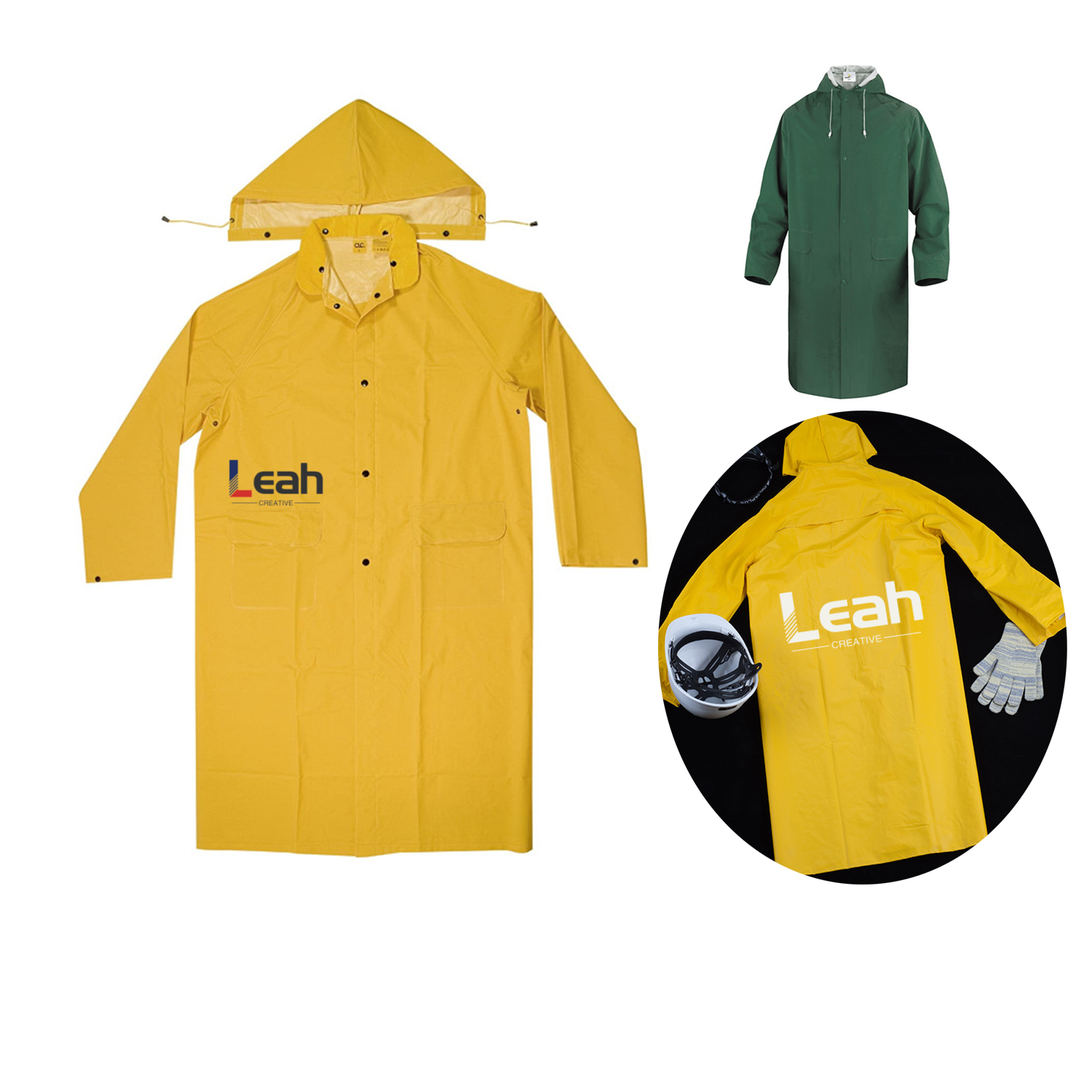 Yellow Rain Coat 1