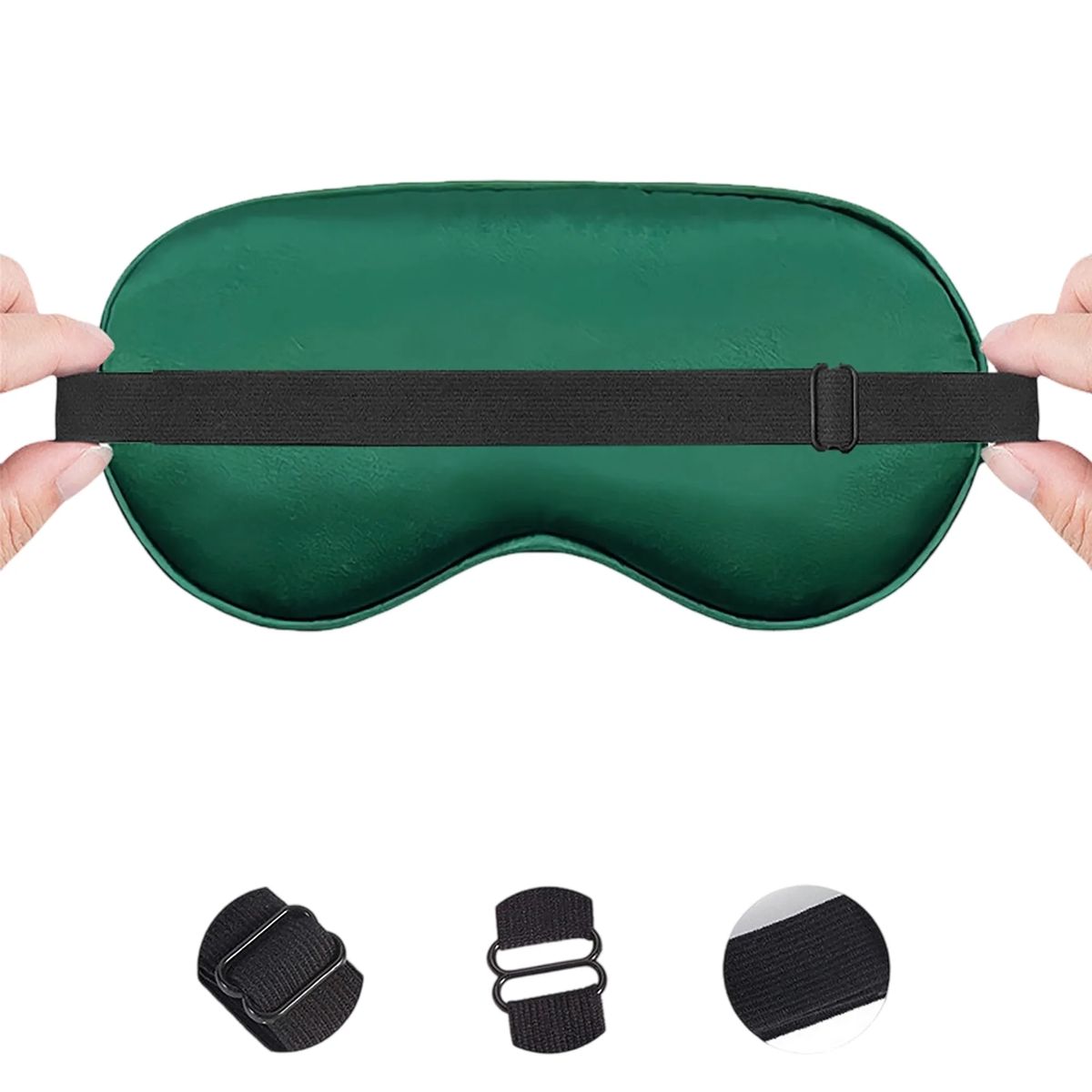 Adjustable Eye Mask Satin Soft Design 40