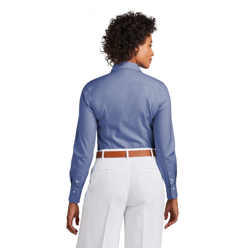 Brooks Brothers Women's Wrinkle-Free Stretch Pinpoint Shirt 6