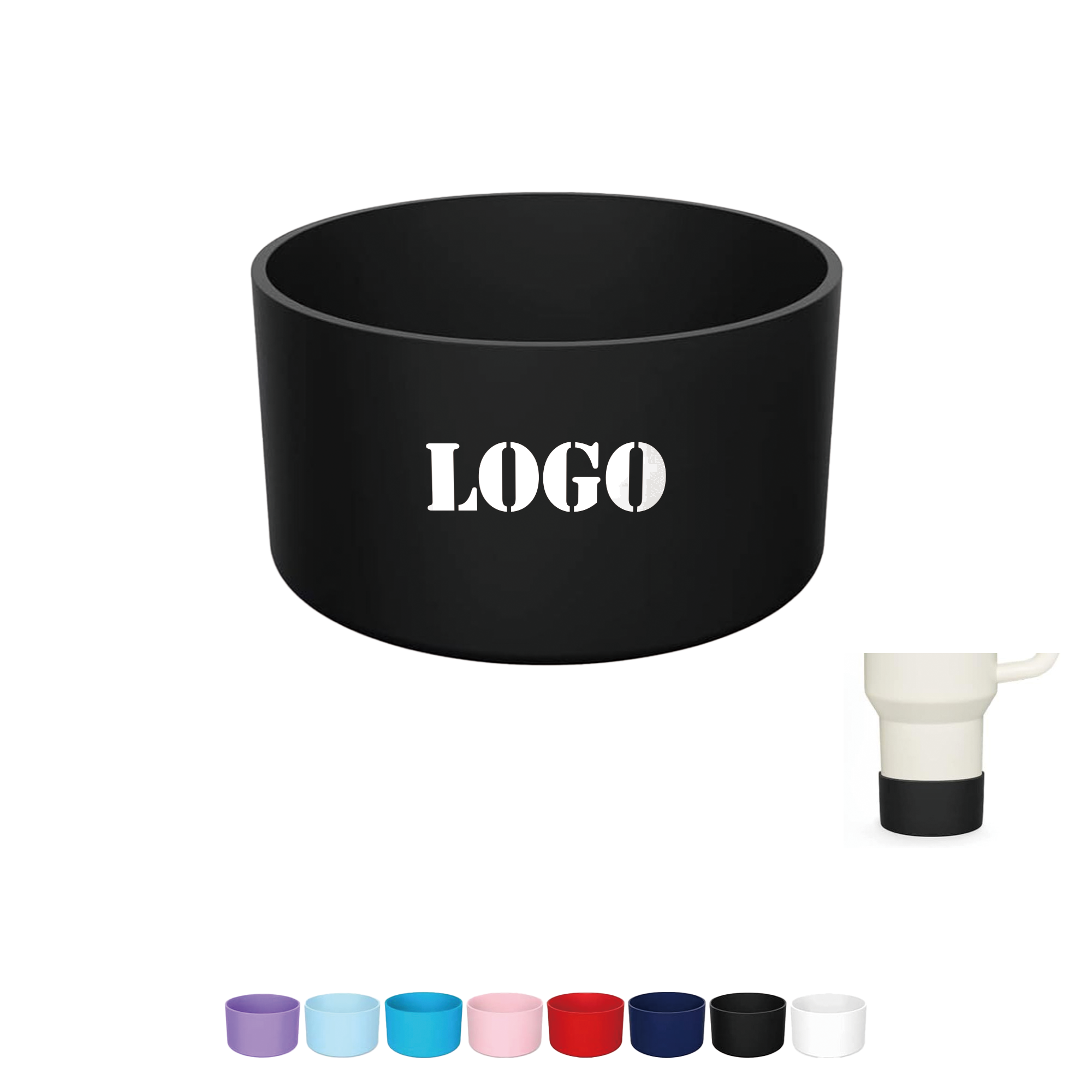 Silicone Cup Sleeve Set For Bottles 2