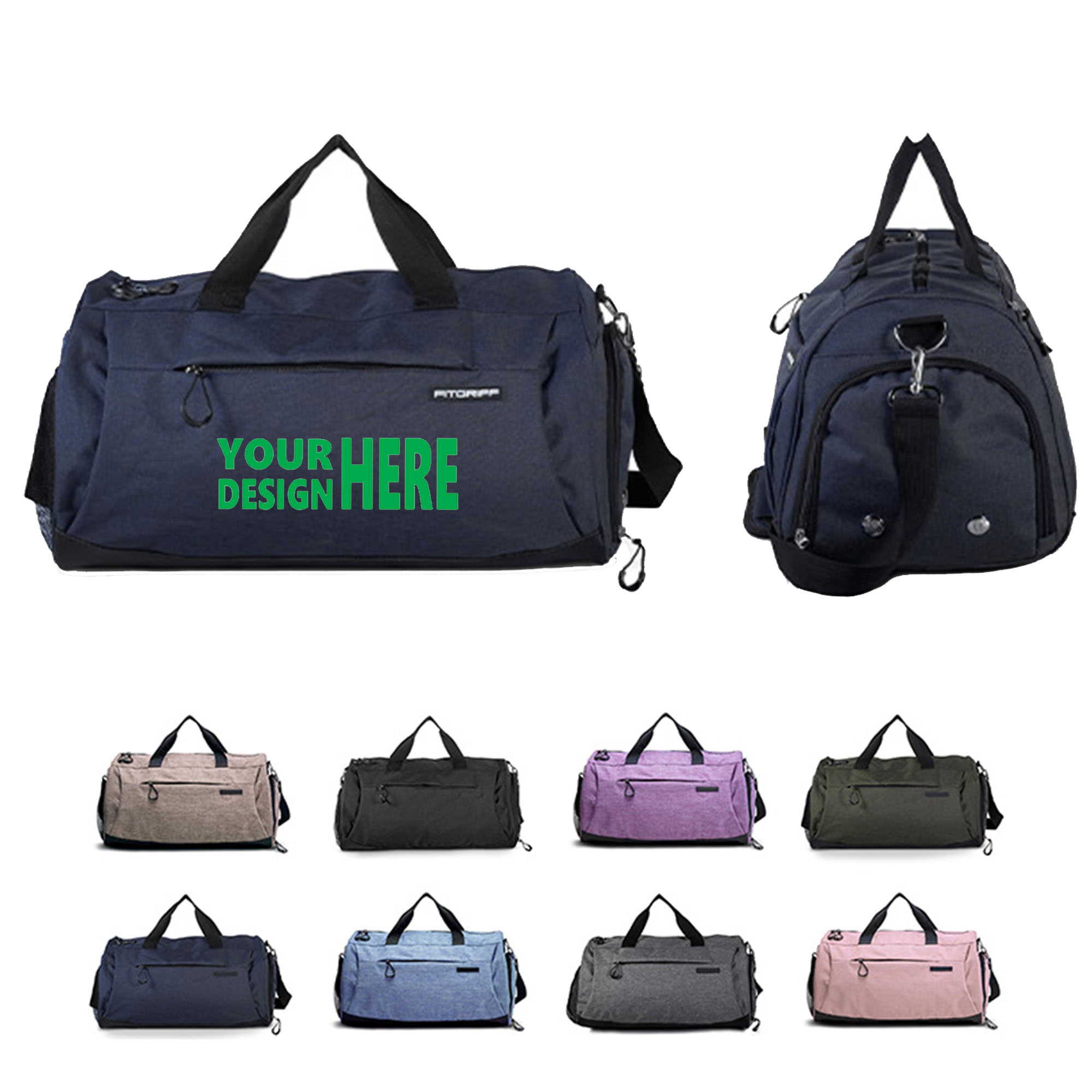 Large Capacity Dry and Wet Separation Sports Shoulder Bag 3