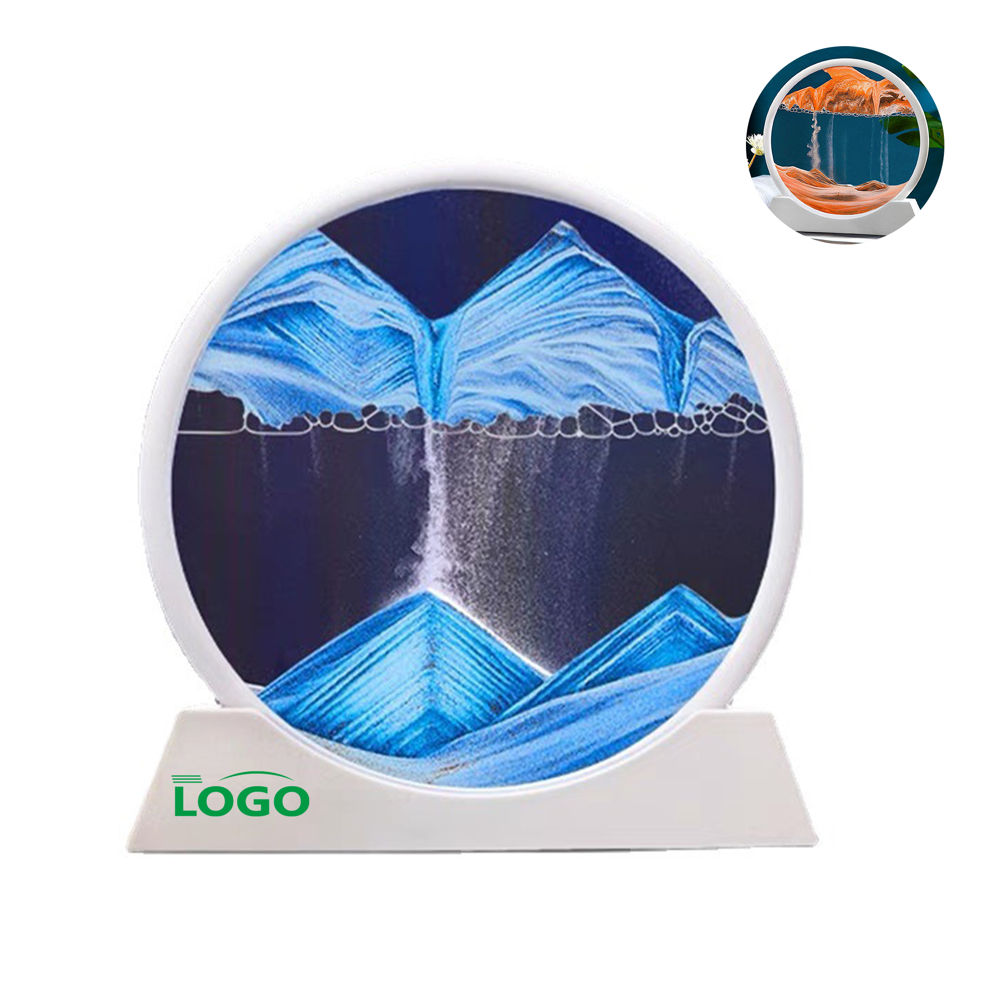 Dynamic Sand Art Frame Decoration Piece 5