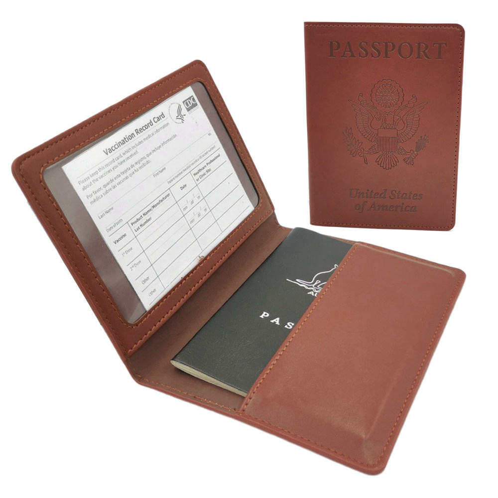 Leather Passport Holder 9
