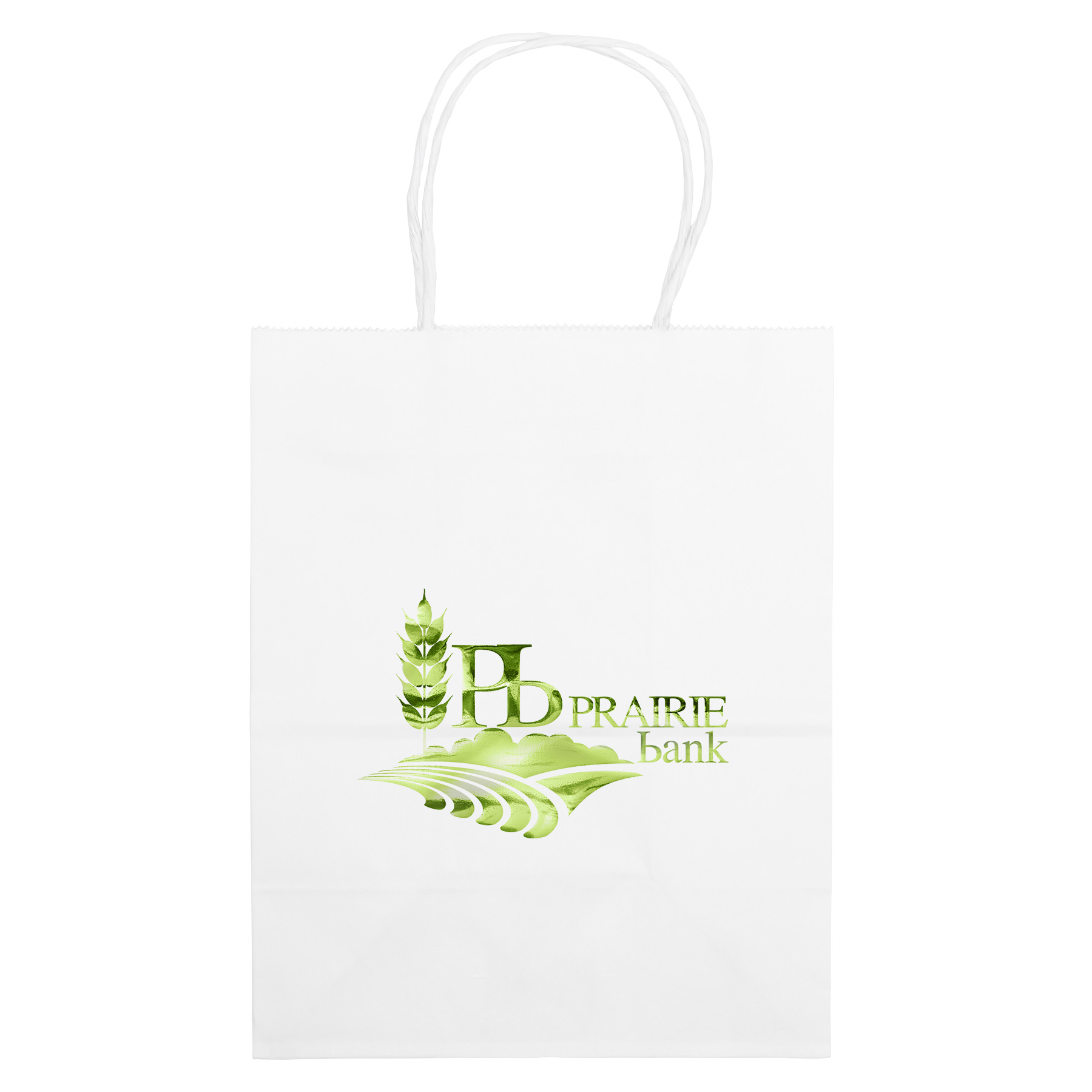 Mini - White Shopper - Foil Print 2