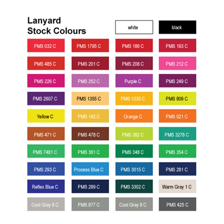 Woven Lanyards - 25mm 4