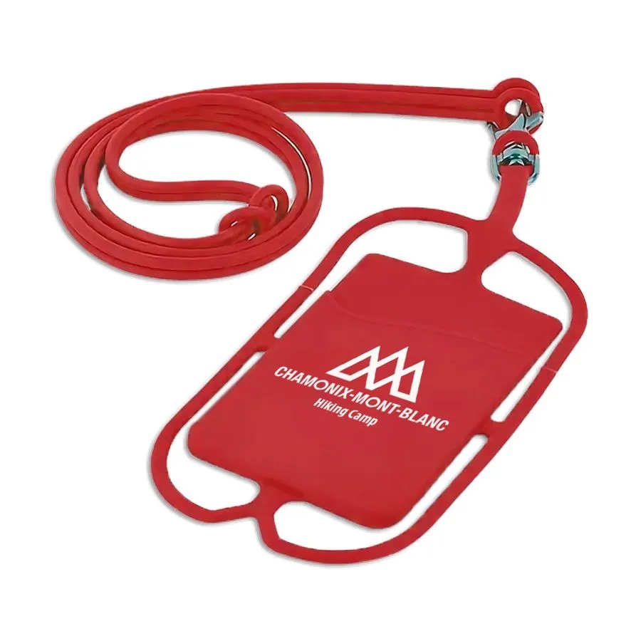 Lanyard Silicone Phone Wallet Holder 1