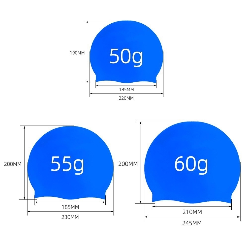 Silicone Swimming caps 8