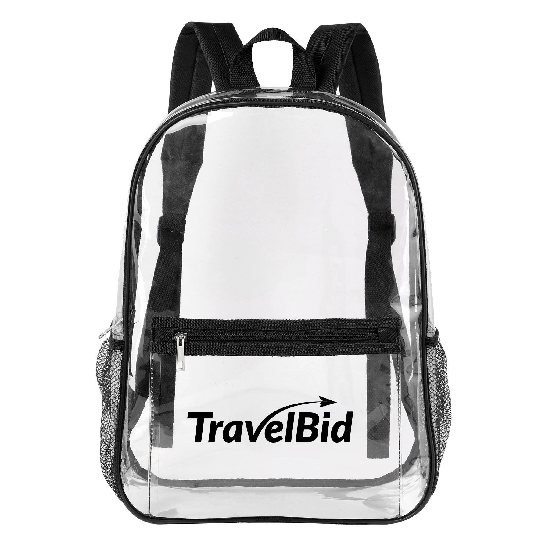 Heavy Duty Security Clear PVC School Backpack(Ocean) 9
