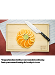 Niagara Cutlery™ Maple Rec Cutting Board 17” 10