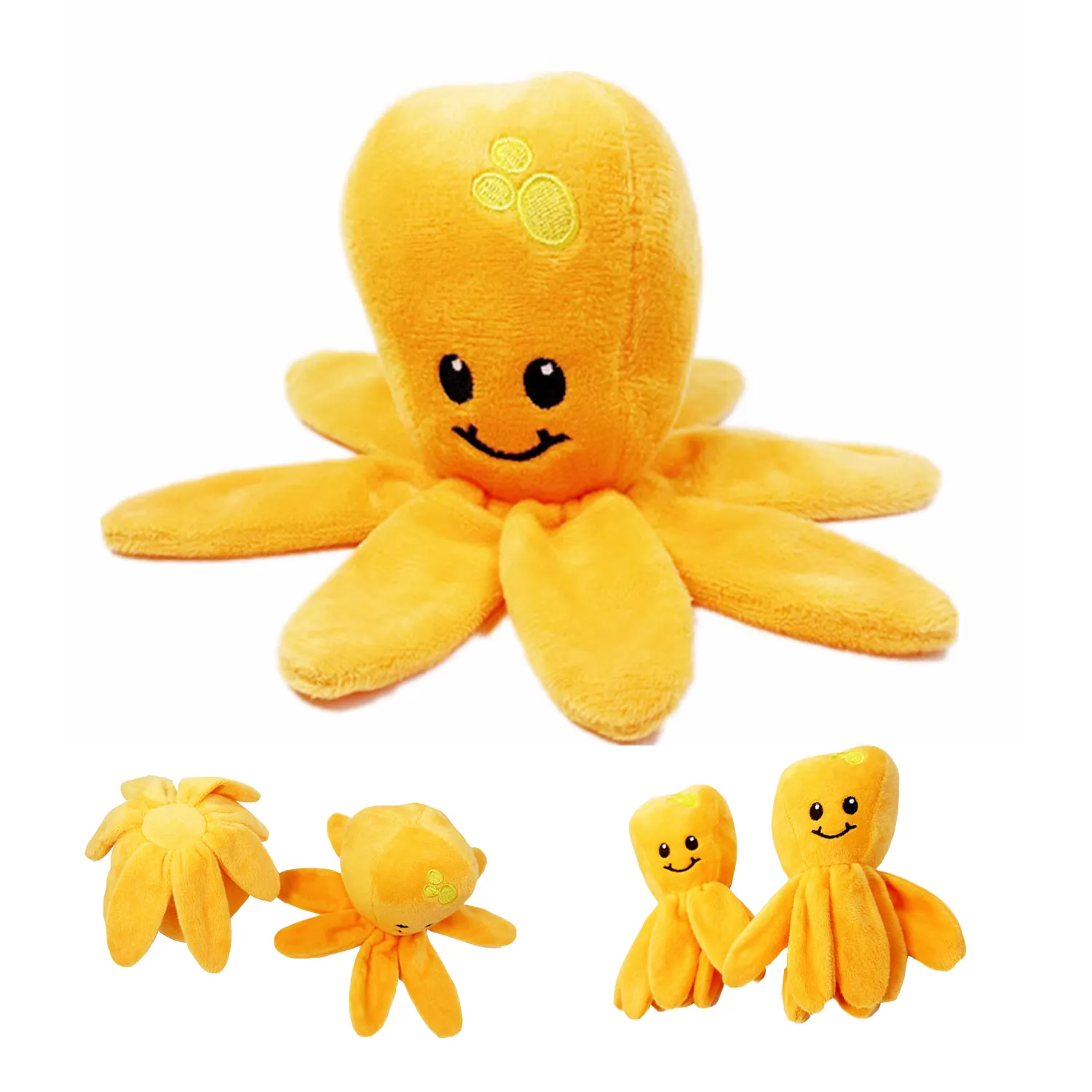 Cute Octopus shaped stuffies 3