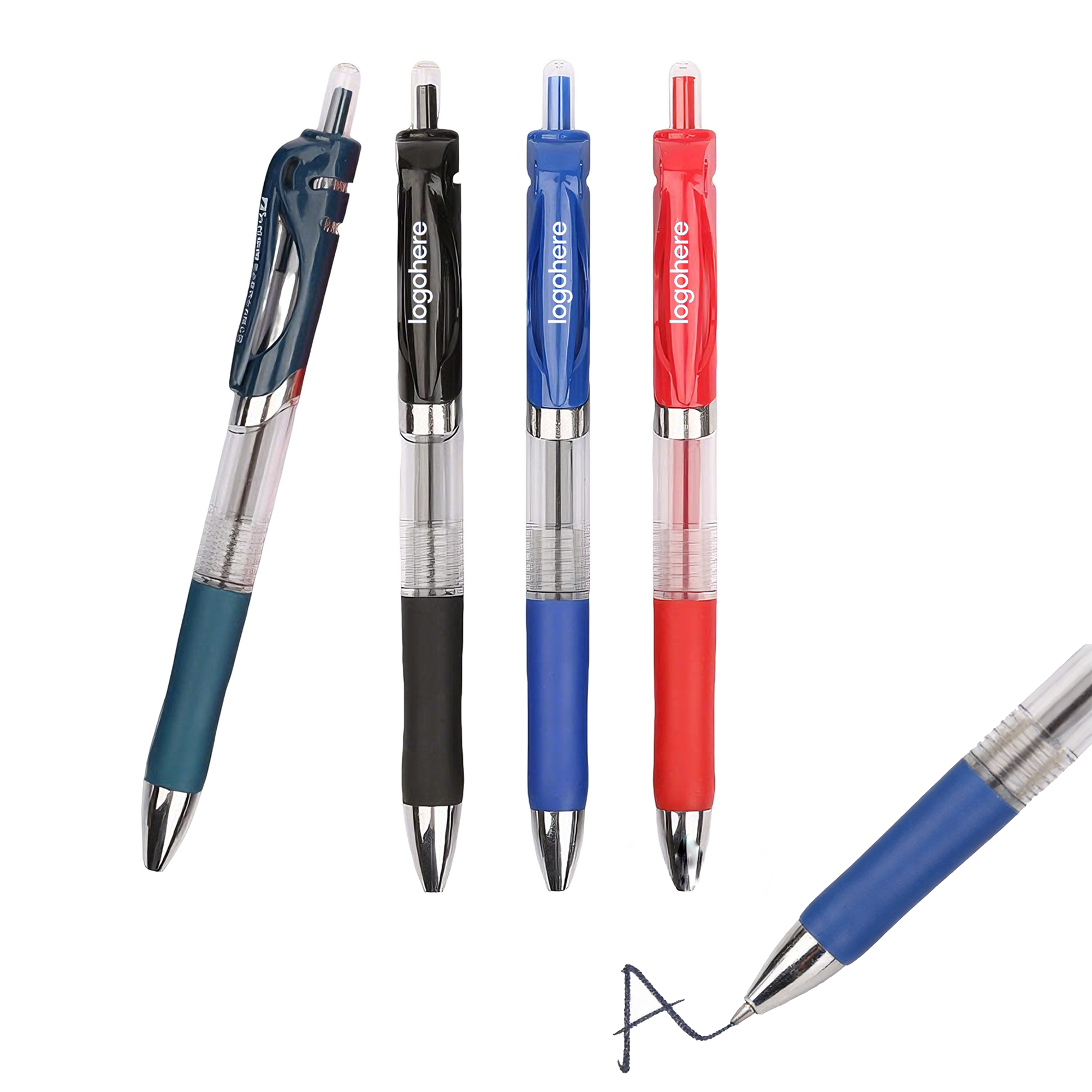 Premium Soft Grip Retractable Gel Pen 2