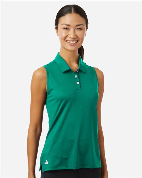 Women's Ottoman Sleeveless Polo - A1005 2