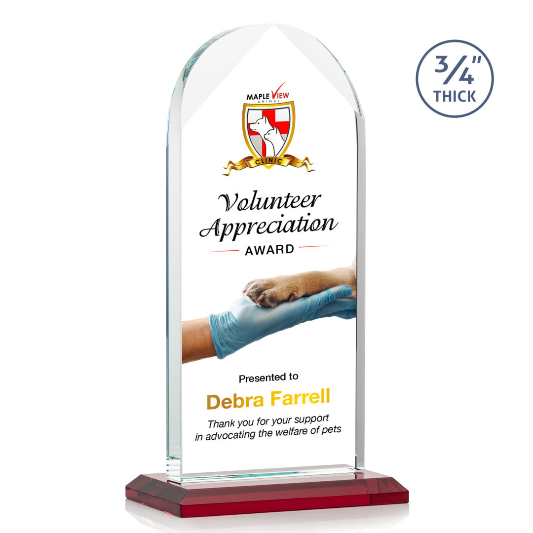 Blake VividPrint™ Award - Red 5