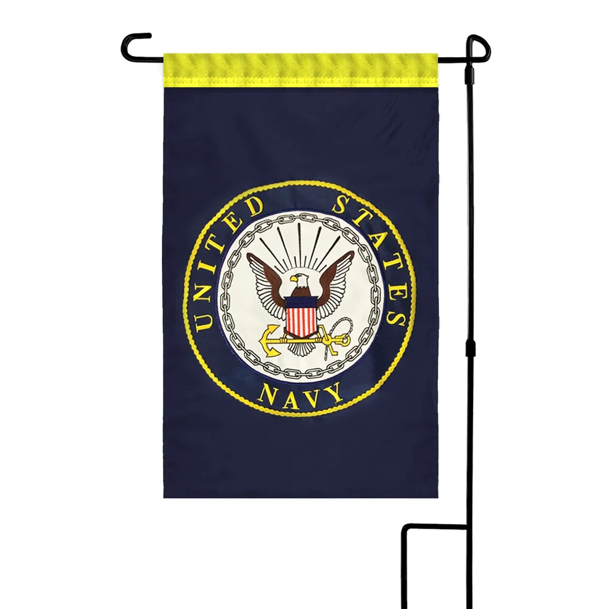 Custom Applique & Embroidered Garden Flag 12" x 18" E-Poly 1