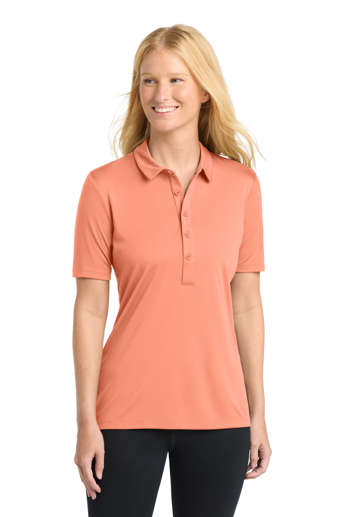 Sport-Tek Women's Posi-UV Pro Polo. LST520 123