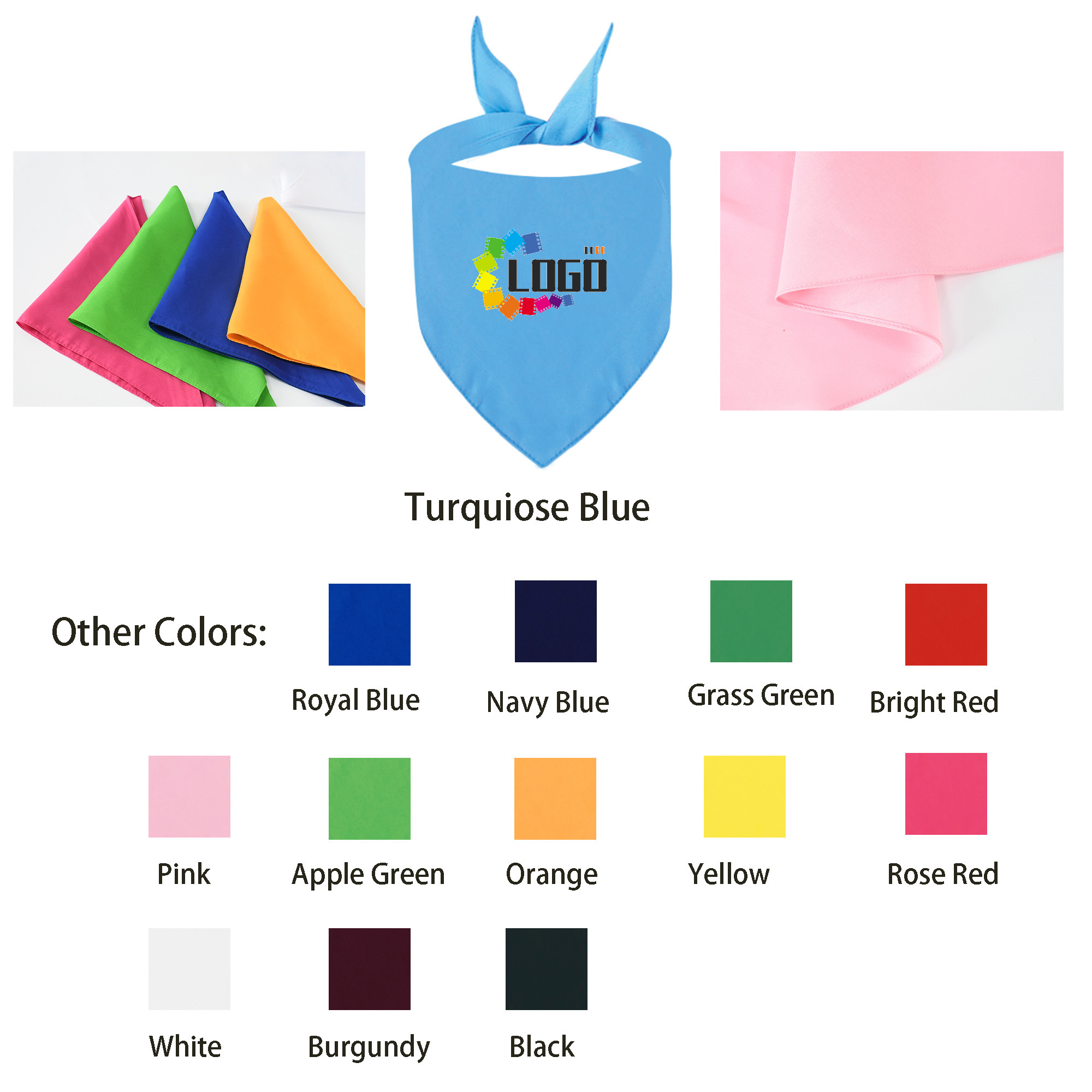 Pet Triangle Fashion Scarves 2