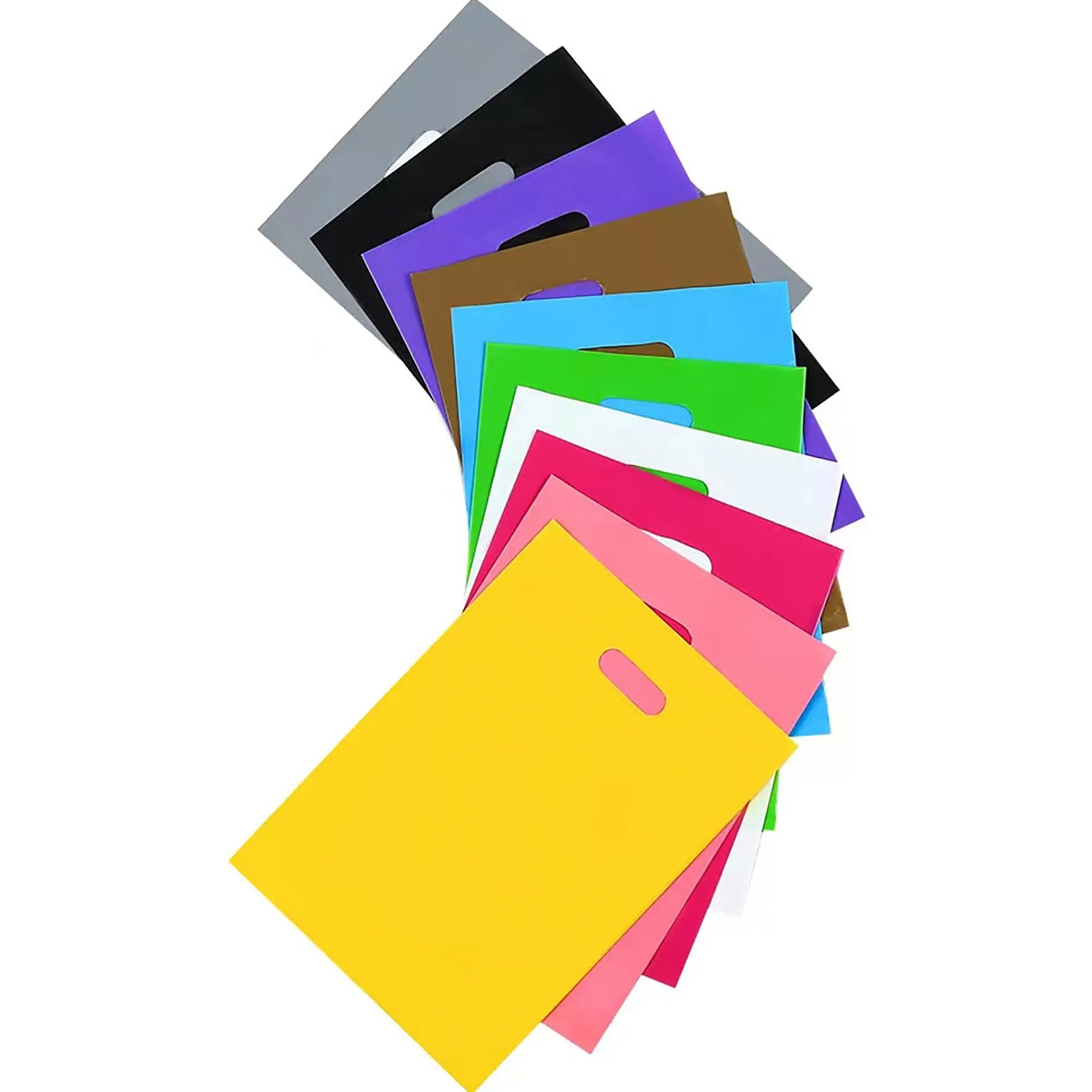 Die Cut Handle Plastic Bags 1