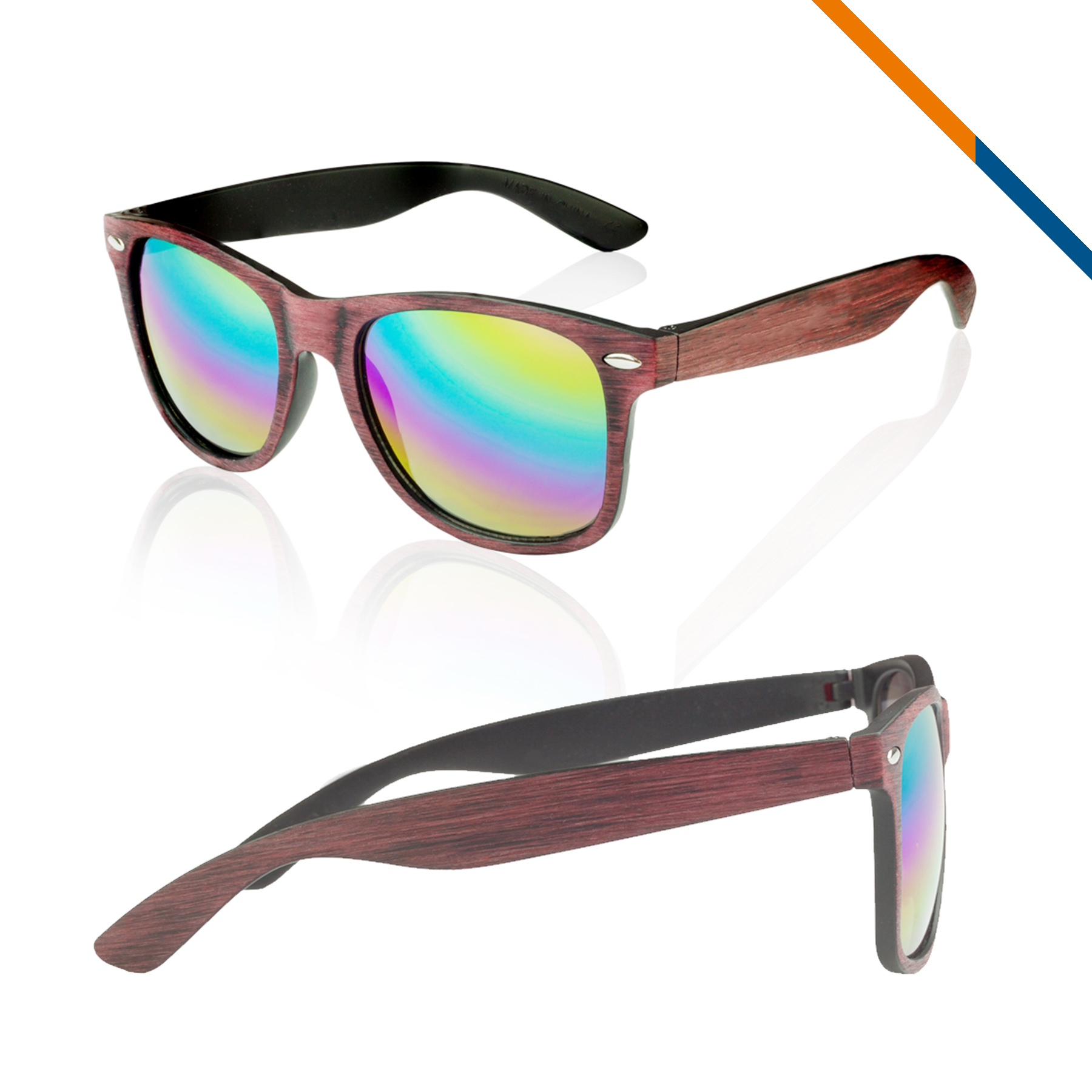 Arcen Woodgrain Sunglasses 5