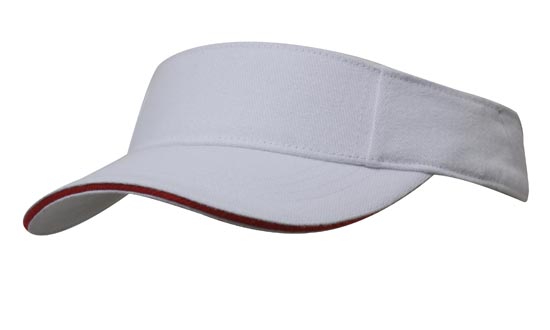 Brushed Heavy Cotton Visor 19