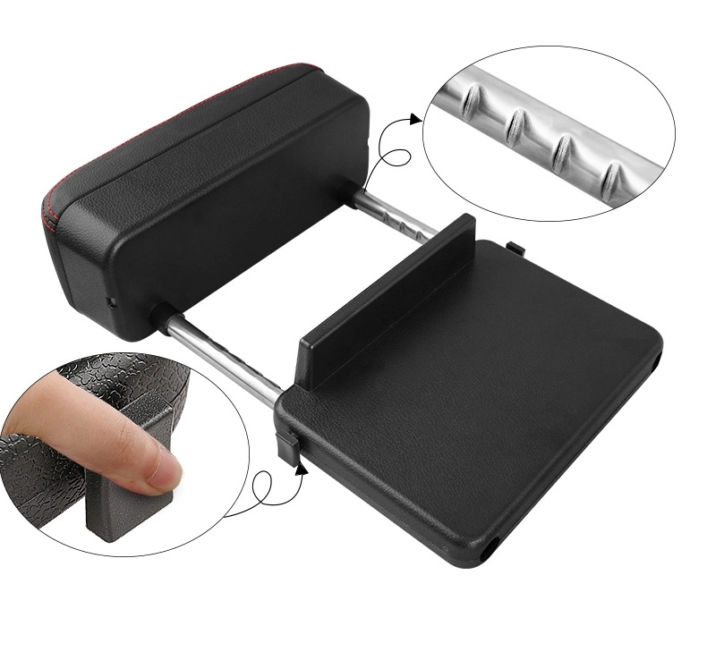 Custom Gift Adjustable Leather Car Armrest Storage Box 4