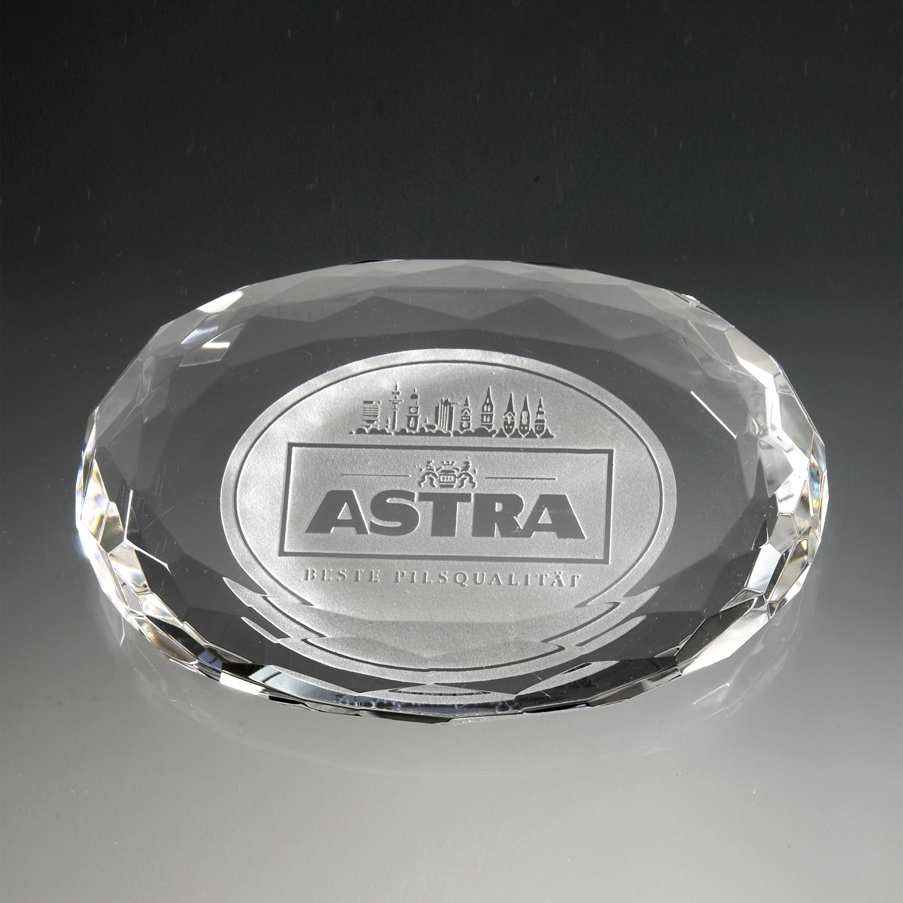 4-1/2" Oval Paperweight 2