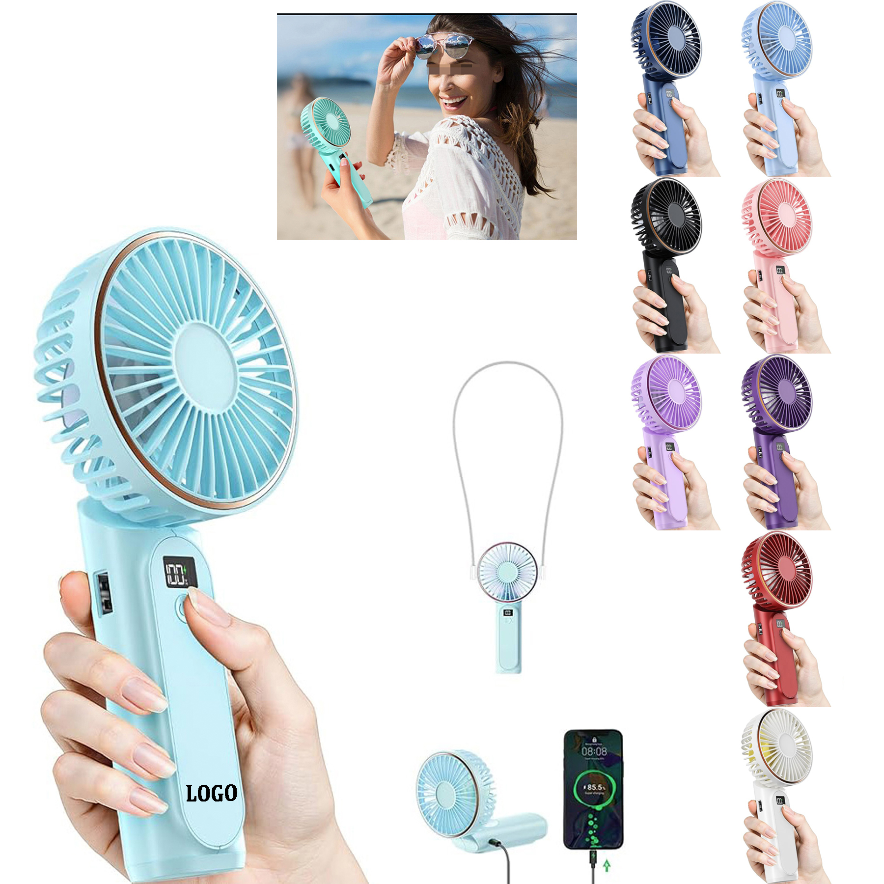 Portable Handheld Foldable Fan 5