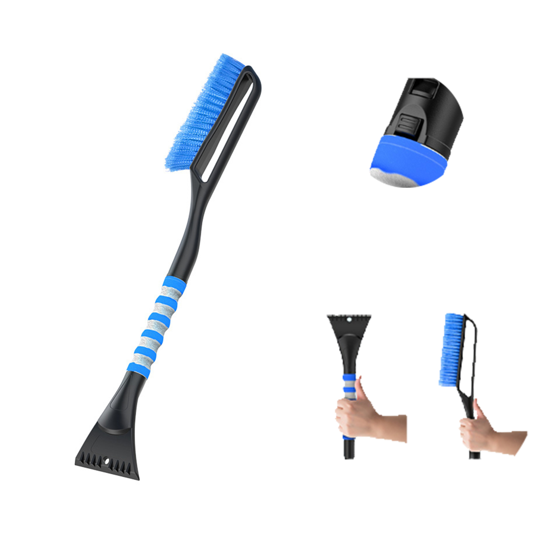 2 In 1 Snow Brush Ice Scraper 3