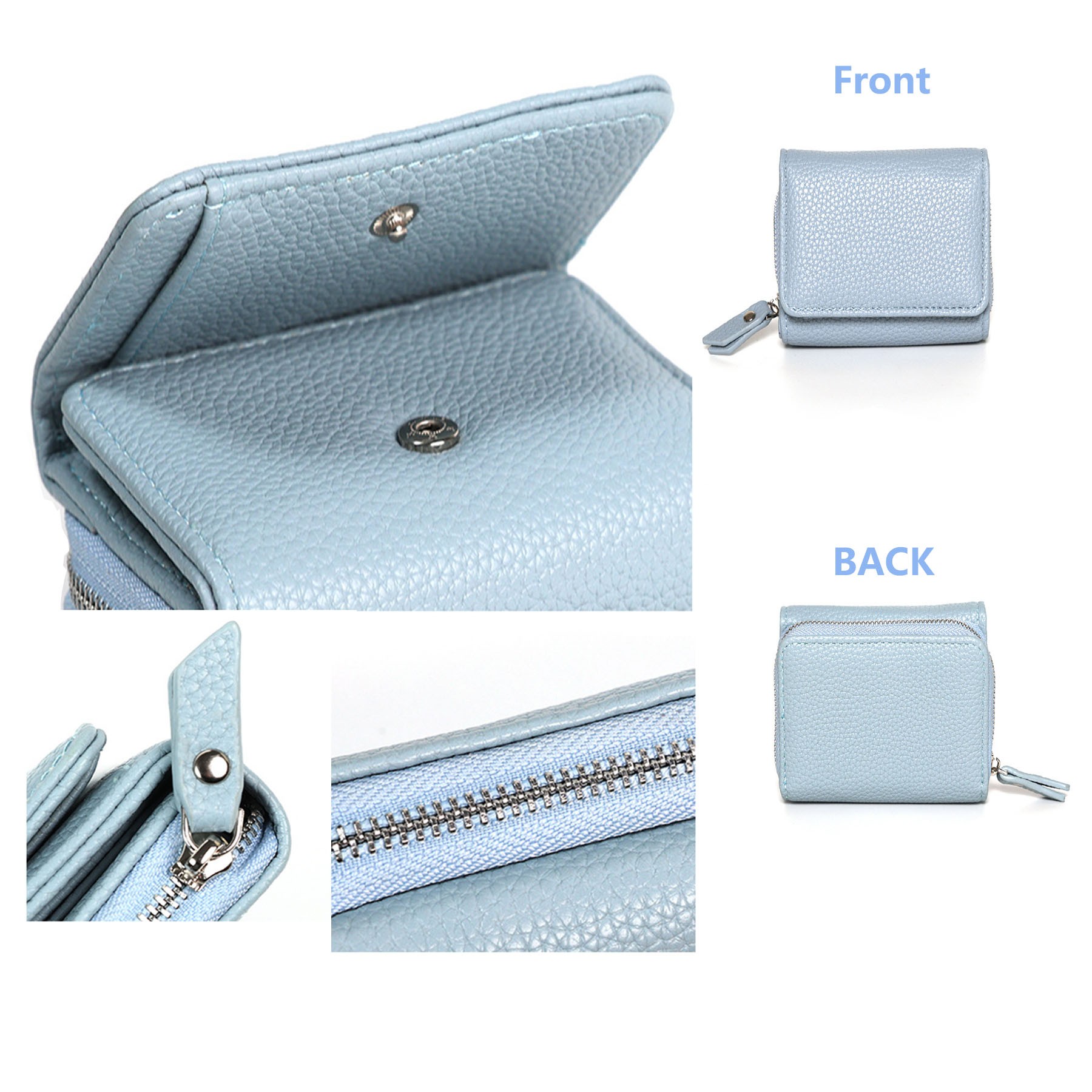 Leather Short Wallet 3